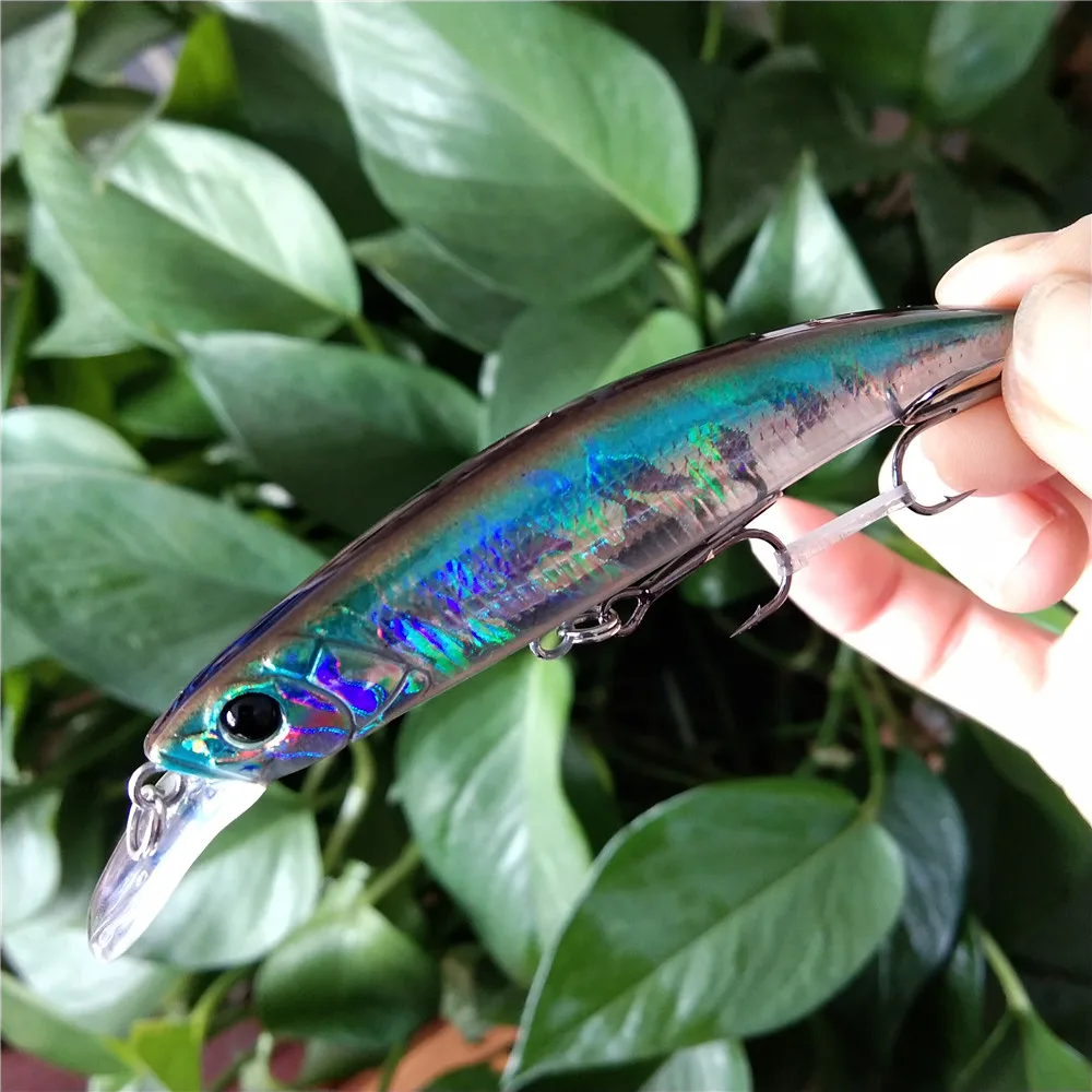 TSURINOYA-señuelo de pesca de 4 piezas, pececillo que se hunde, 80S, 12g, DW96, 8cm, pez Roca, cebo duro, Jerkbait, agua dulce, agua salada, Wobbler - imagen 4