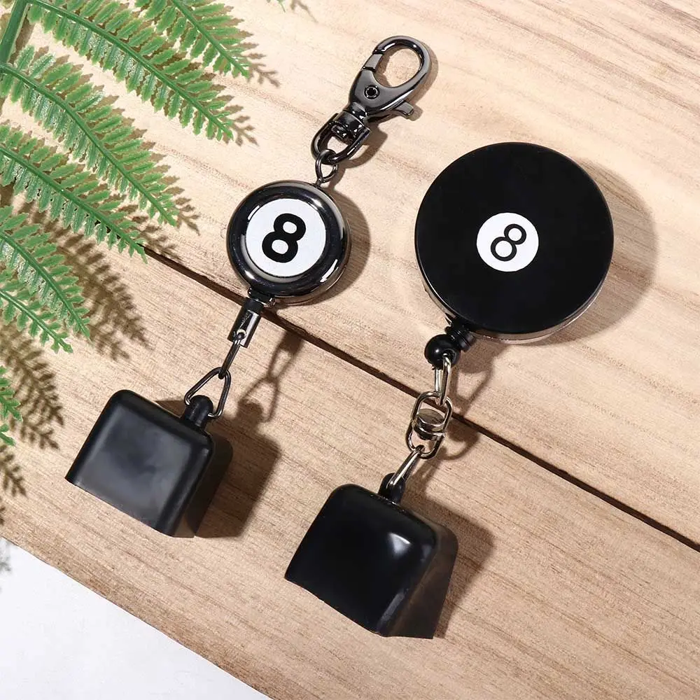 Clip para cinturón de dibujo, cadena de llaves, soporte de tiza de billar, soporte de tiza de piscina, Gargantilla retráctil, soporte de almacenamiento de tiza - imagen 5