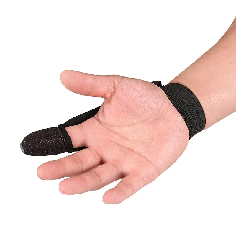 Guantes de pesca Protector de un solo dedo antideslizante resistente a cortes transpirable cómodo herramientas de pesca al aire libre para pesca con caña - imagen 5