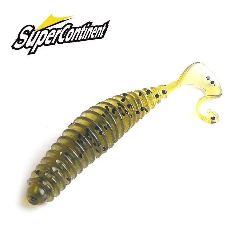 Cebo suave supercontinente nuevo Tanan 5cm 6,5 cm Señuelos de Pesca Pesca carpa pesca lubina señuelo Isca artificial PVC