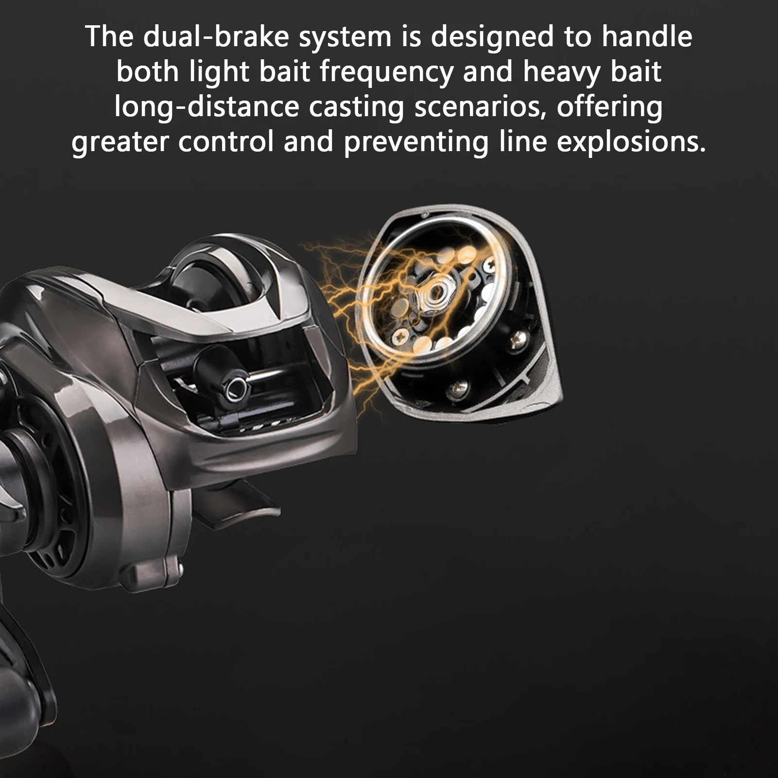 Carrete de pesca de arrastre de 8kg, relación de engranaje 7,0:1, 5 + 1BB, carrete de fundición de agua dulce y salada - imagen 4