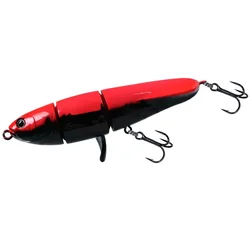 Topwater Spinner cebo duro Popper lapiz - helice y cola giratoria