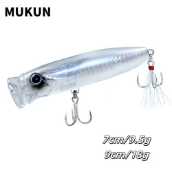 Popper MUKUN 7cm – Señuelo de superficie para depredadores