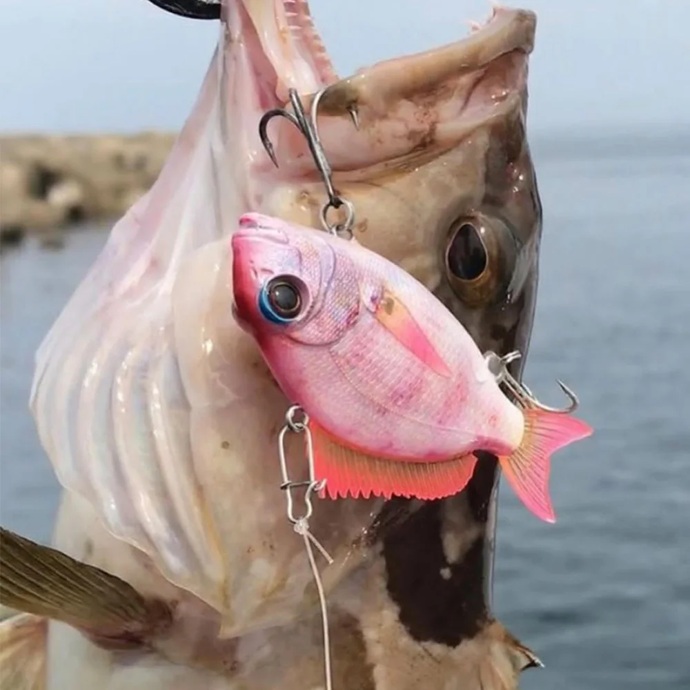 Crankbait sin labios, 11g, 24g, Señuelos hundidos, Swimbait, sonajero Artificial, vibración, cebo duro VIB, Lucio, Pesca, Brochet - imagen 2