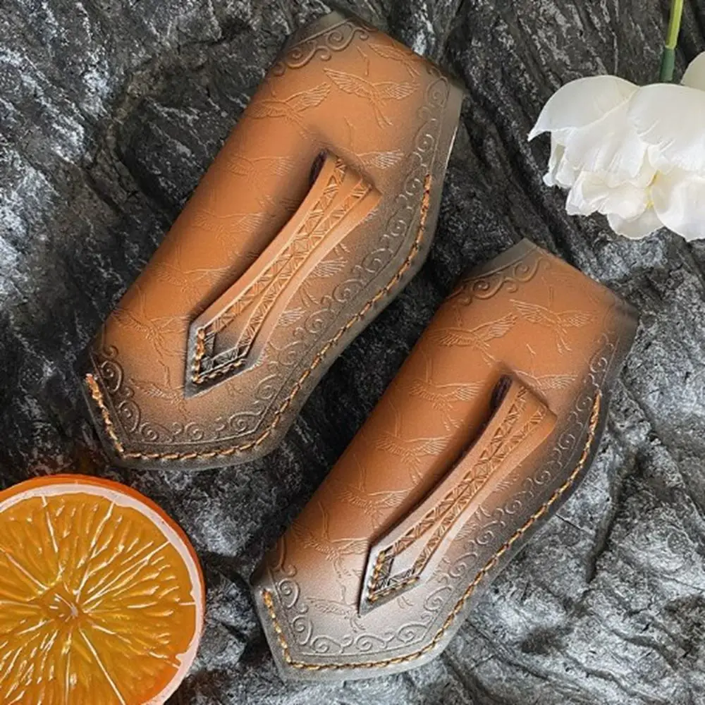 Con hebilla para cinturón, funda para cuchillo, bolsillo multiestilos, bolsa de herramientas multifunción, funda protectora para cuchillo, accesorios para exteriores