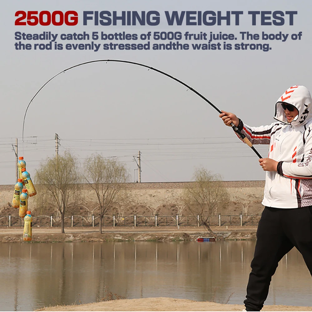 GHOTDA-caña de pescar giratoria, Combo de 1,8 M-2,4 M y relación de transmisión 7,2: 1/5,2: 1, Serie 2000-4000, carrete de Baitcasting, accesorios de pesca - imagen 5