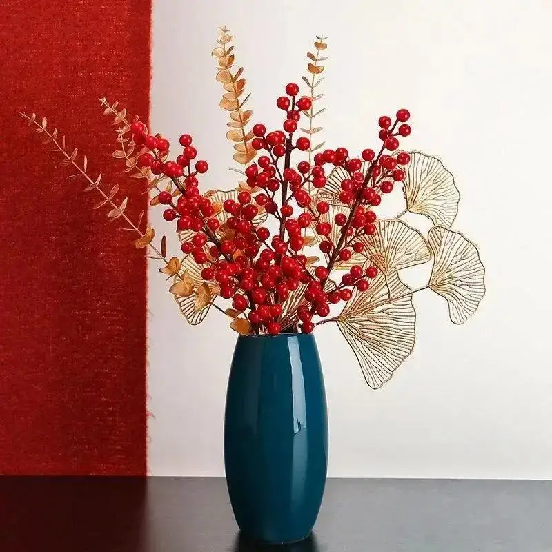 Berry Simulation – Bayas Artificiales para Decoración Navideña - imagen 5
