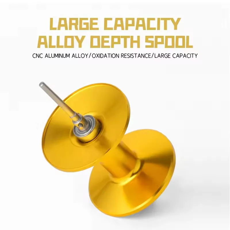 Carrete DEUKIO Baitcasting 8 + 1BB 6,4:1 tiro largo de alta velocidad previene el enredo carrete de Pesca carrete de Pesca de agua dulce y salada Pesca - imagen 4