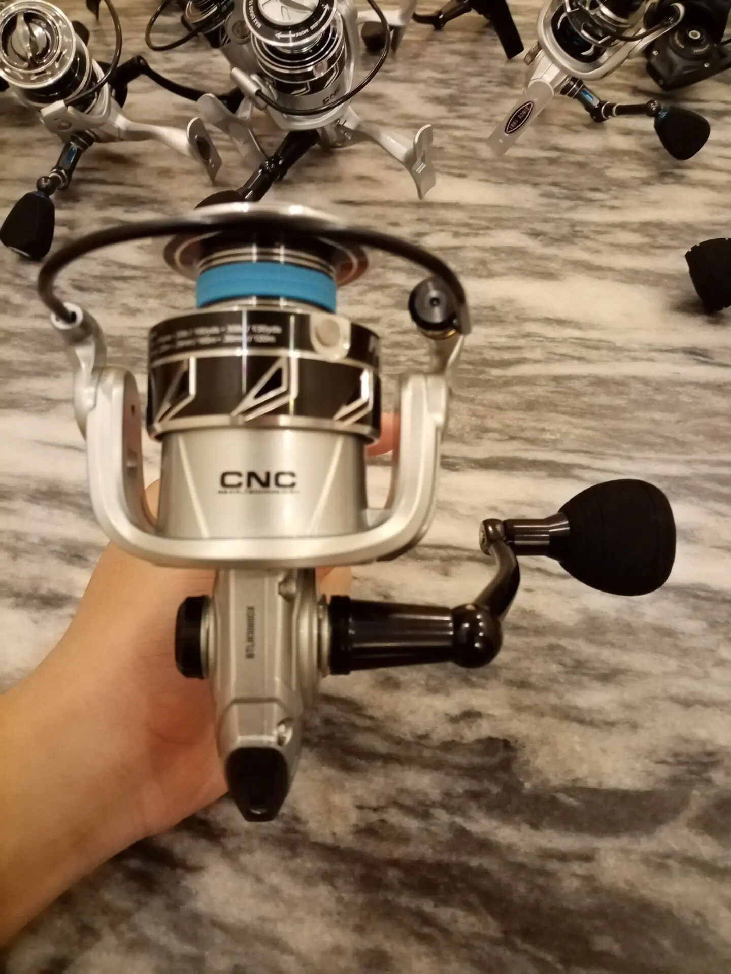 PENN Battle III 2500DX-carrete giratorio de cuerpo de Metal, rueda de pesca de barco de agua salada de mar grande 6000DX, 5 + 1 BB, Original, nuevo - imagen 3