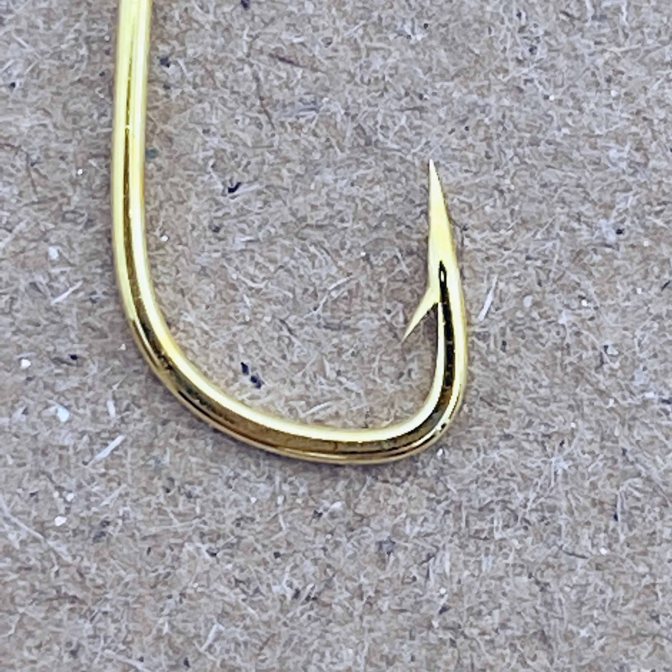 Anzuelos dorados para pesca en agua salada de alta resistencia - imagen 3