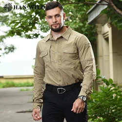 Camisa Safari de Caza Manga Larga – Poliamida Secado Rápido