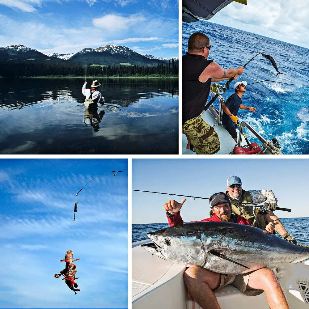 Experimente la emoción de la pesca en entornos naturales impresionantes