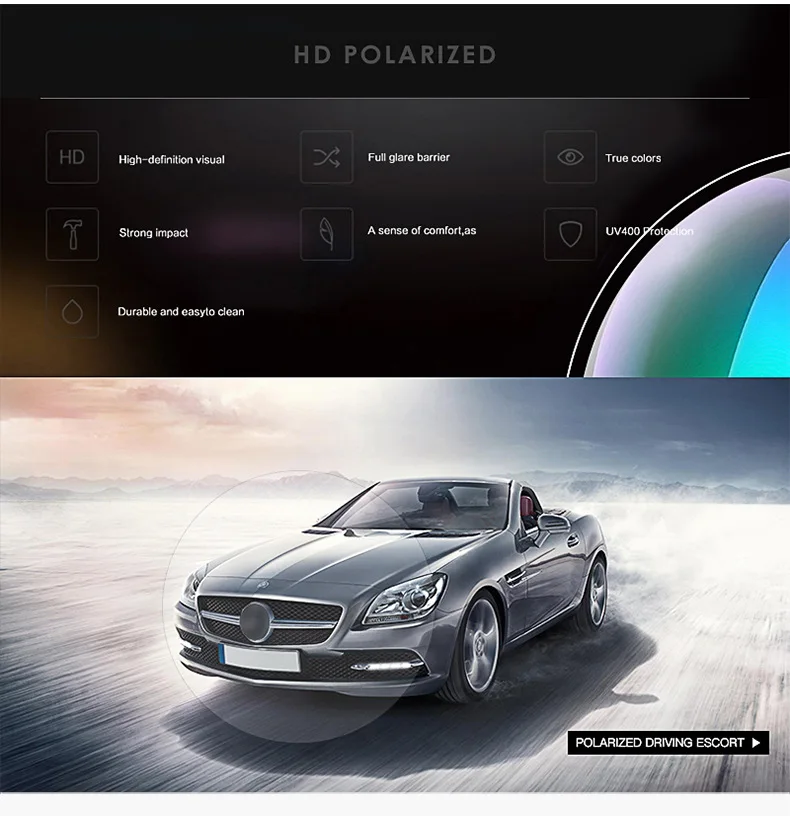 Dalwa gafas de sol polarizadas para pescar, gafas de sol para conducir para hombre, gafas de sol masculinas para senderismo, gafas clásicas UV400 - imagen 4