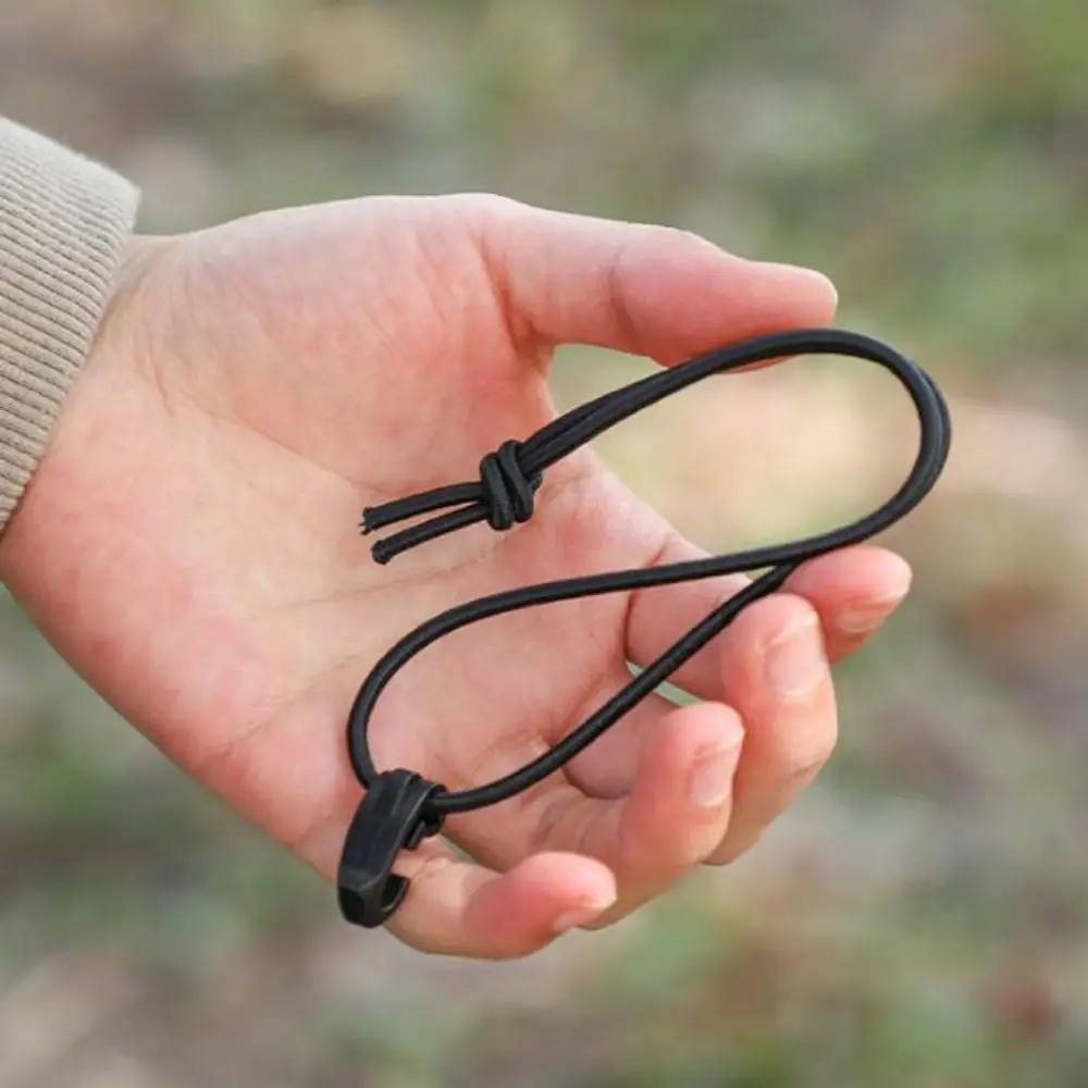 Hebilla Cuerda Elástica para Pesca – Clip Lanyard Negro - imagen 3