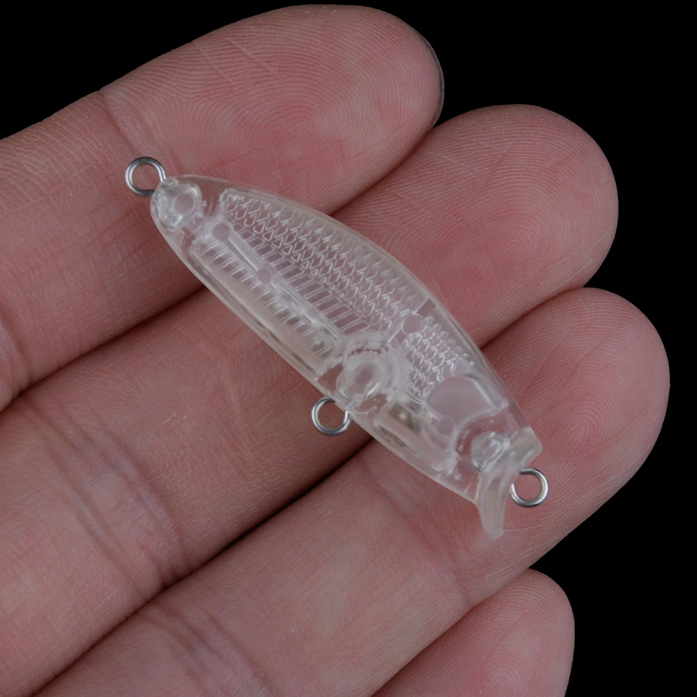 Chan'sHuang Señuelo Minnow 42mm flotante silencioso para montar - imagen 3