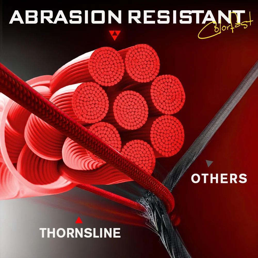 Thornsline-sedal de pesca trenzado X8, 8 hebras, nunca se decolora, alambre de PE japonés de alta calidad, multifilamento, potencia, agua salada, agua dulce - imagen 3