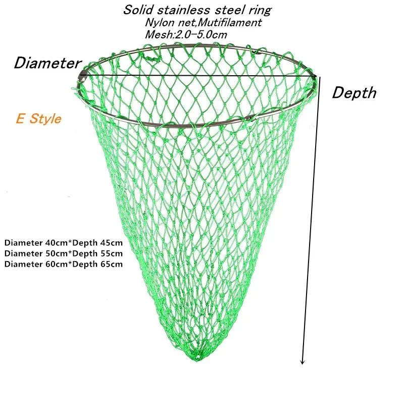 E Solid ring and net