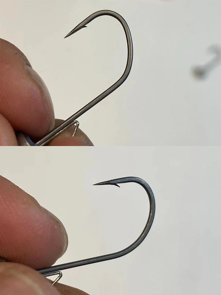 LSXR-gancho de acero de tungsteno puro 97%, percha negra afilada, alta densidad, tacto, 9174 - imagen 5