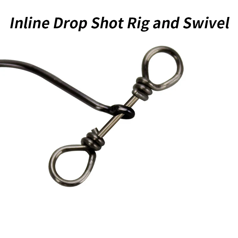 Ligera de tiro en línea y gira una herramienta de pesca versátil para una presentación efectiva de cebo