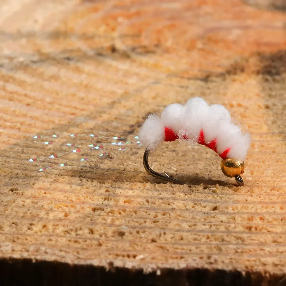 Bimoo-Señuelos de Pesca con cabeza de cuentas de latón, piezas #10, 6 - imagen 4