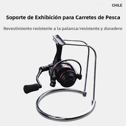 Expositor Metálico para Carrete Spinning – Acero Inoxidable Infantil