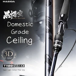 Caña ultraligera HASIDA Black Wukong spinning – acción rápida