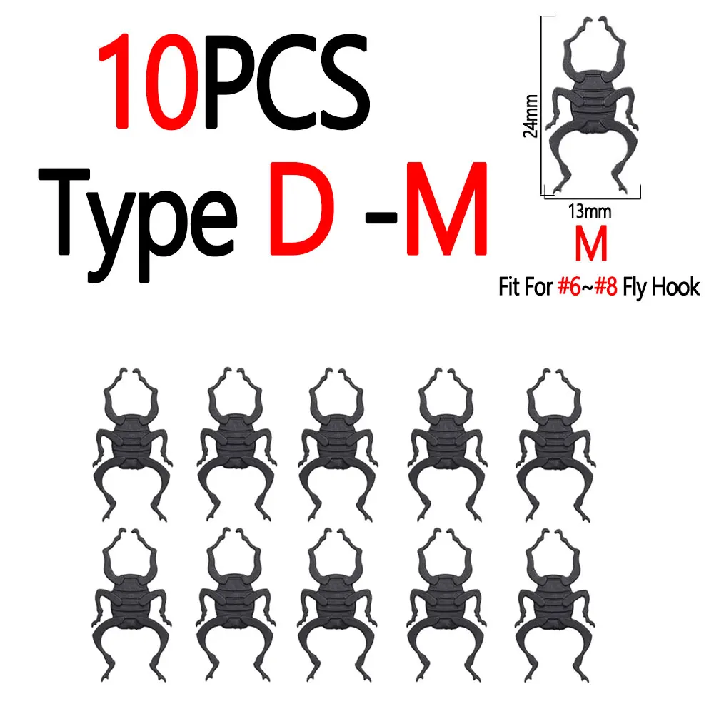 10pcs Type D M