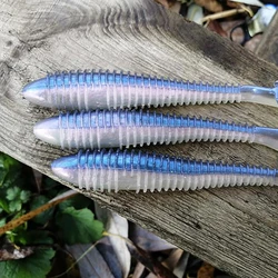 ESFISHING Vibro Fat señuelo silicona artificial lucio 65-125mm