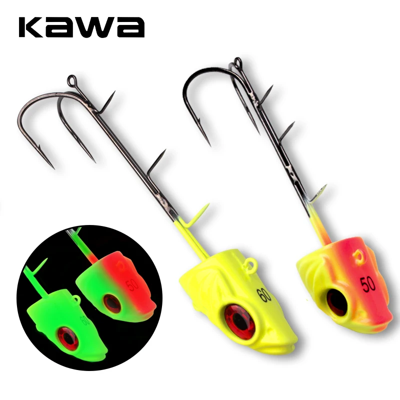 Jig Heads Kawa Tianya – Ojos 3D para agua salada