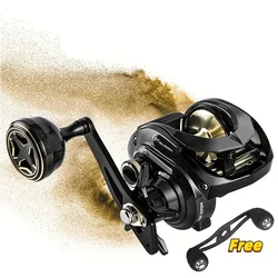 Carrete Baitcasting SW Serie 6.4:1 – Carbono 35 lb Agua Dulce y Salada