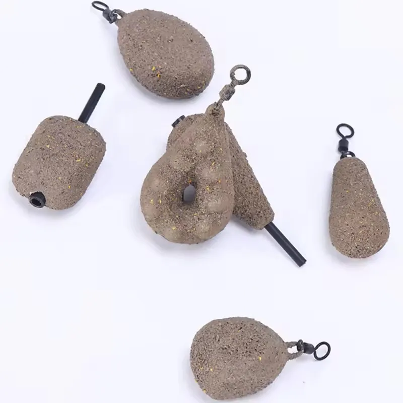 WEIHE 1,5 oz/2 oz/2,5 oz/3 oz/3,5 oz plomo de pesca de carpa plomo con accesorio de pesca de arena - imagen 3
