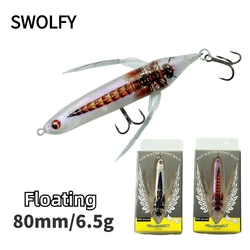 Swolfy Wobbler Minnow 80mm – Señuelo superficie para lubina y trucha