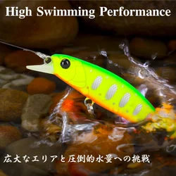 TSURINOYA 60S Intruder Minnow 60mm 6,5g – Jerkbait hundimiento para trucha y bass
