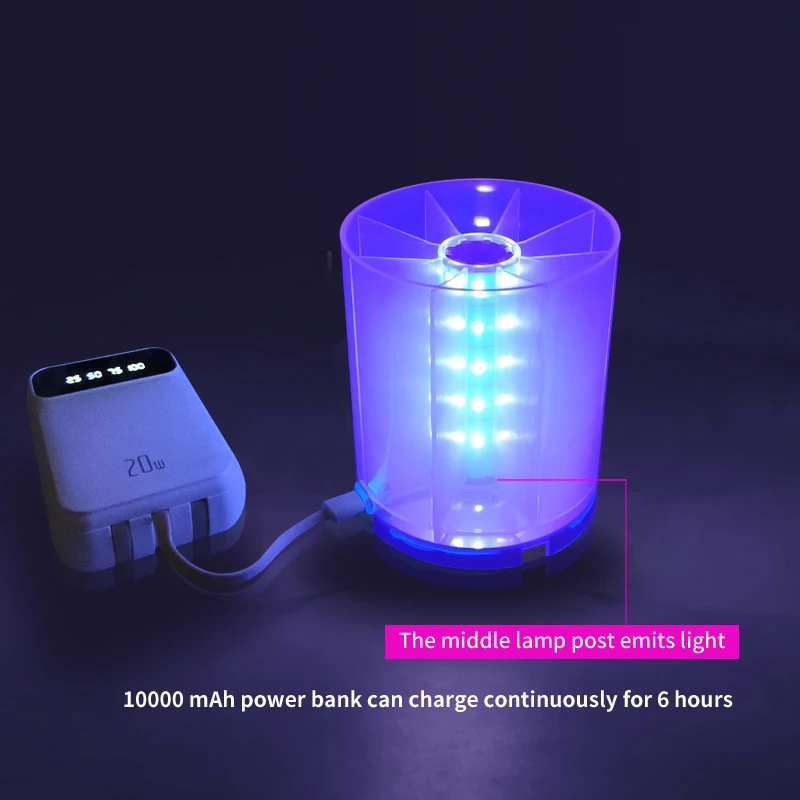 Nuevas bolsas y cajas de pesca, señuelo de pesca, luz de brillo UV, herramienta de luz de relleno, plantilla de calamar, caja de aparejos Egi, cebo duro, caja de almacenamiento de plantilla de Metal - imagen 5