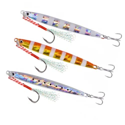 Cuchara jigging metálica para lubina - señuelo eficaz