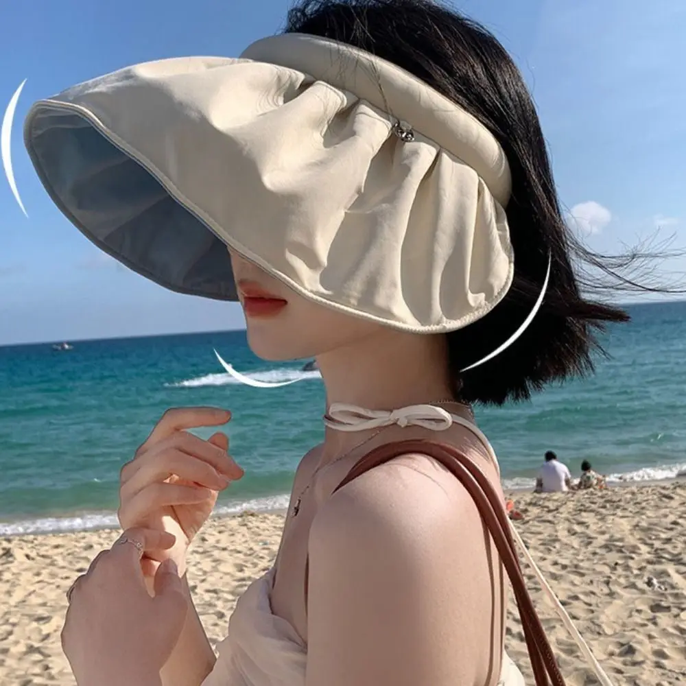 Sombrero ala ancha protección UV plegable para pesca deportiva - imagen 5