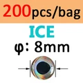 200pcs 8mm ICE