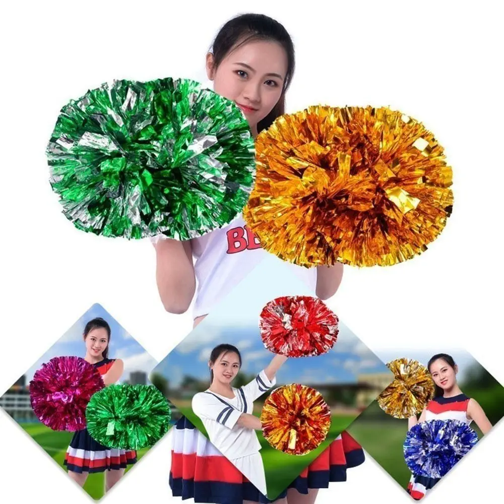 Pompones animación 28 cm multicolor para eventos deportivos - imagen 4