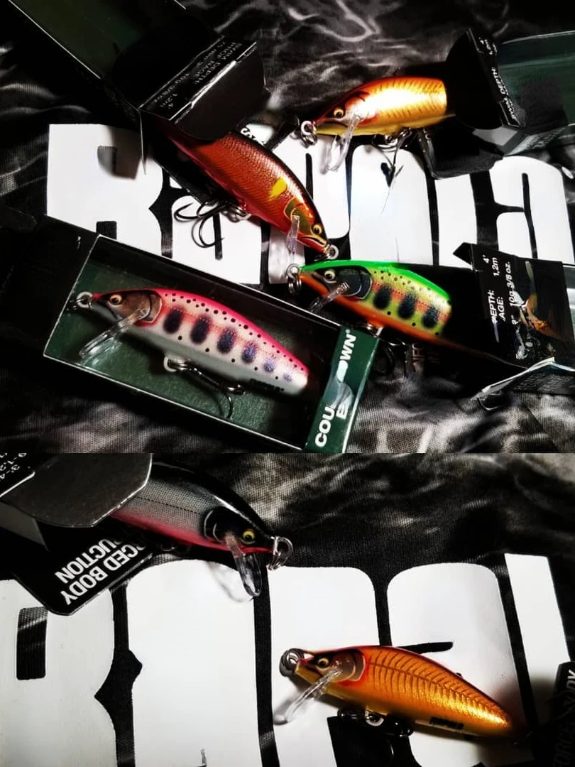 CDE Road-Cebo subduro Balshamu para pesca, cebo Mino de largo alcance, agua dulce - imagen 2