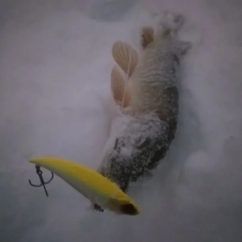 Simth Vika-señuelo de mimbre giratorio para pesca, cebo de 75/90mm, Wobbler para Lucio, equilibrio de hielo, aparejos de pesca de invierno, VIB Swimbait - imagen 5