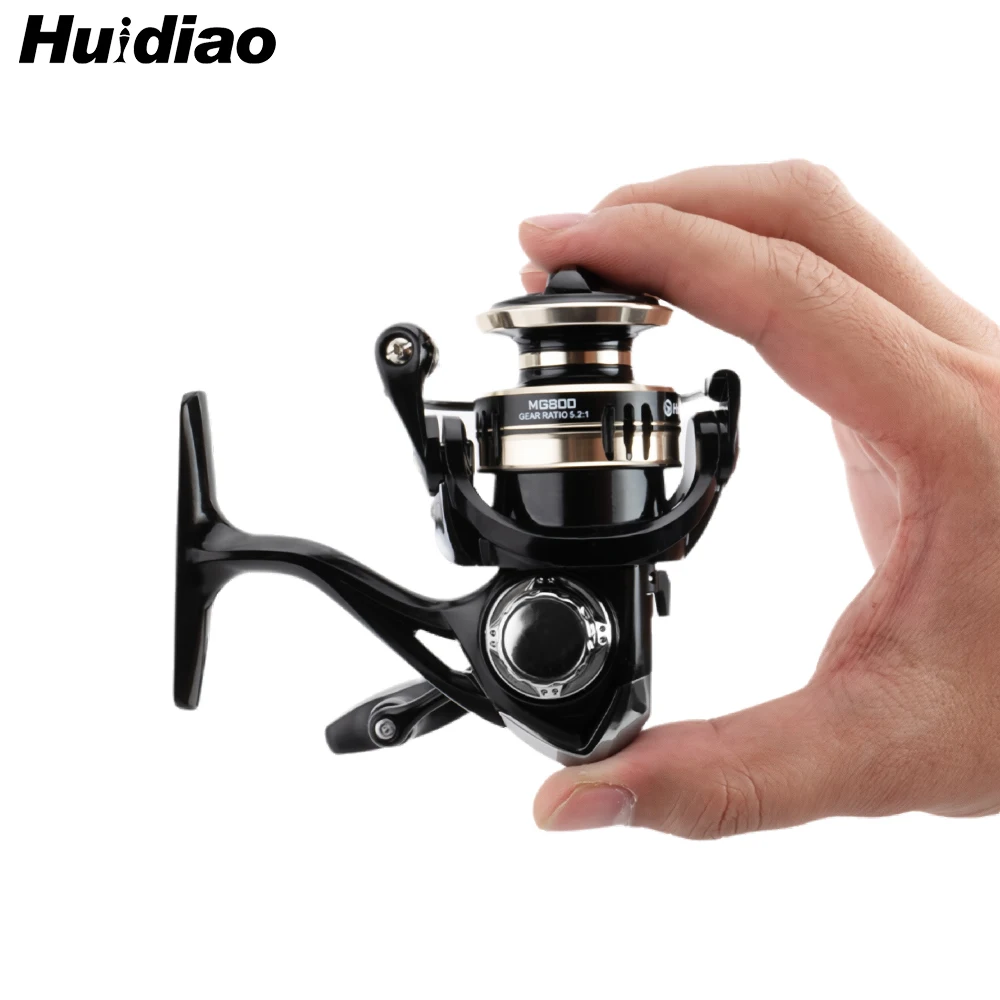 Huidiao 500 – Carrete ultraligero con bobina metálica para finesse - imagen 4