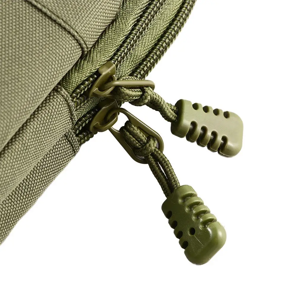 Compartimentos con cremallera de forma segura para almacenamiento versátil