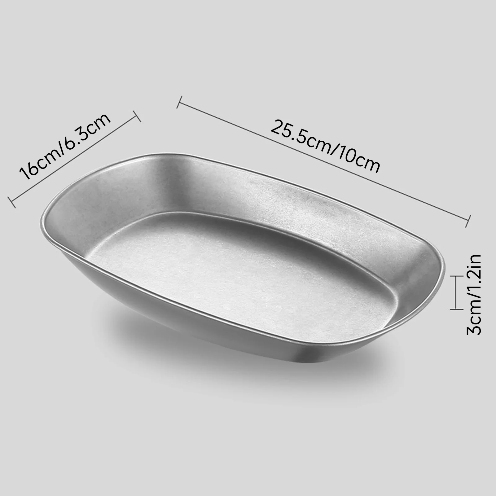 Platos de acero inoxidable para pesca y camping - Accesorios útiles - imagen 3