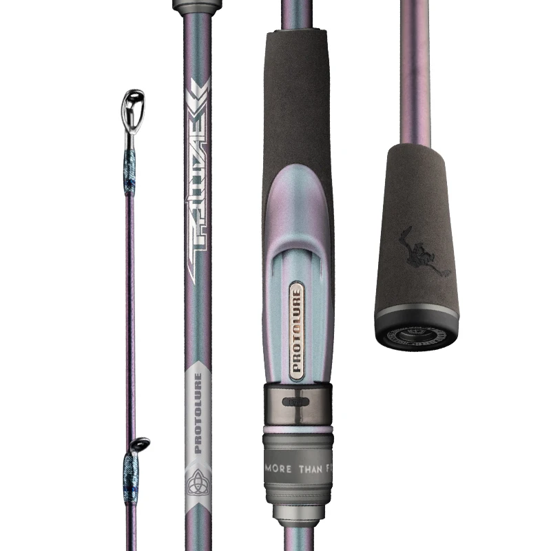Caña de pescar Ecooda Perch – Carbono para agua dulce lubina y bagre