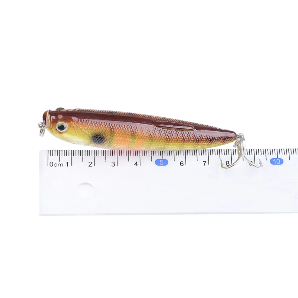 Señuelos de Pesca de lápiz para Andador de perros, cebo duro Artificial Wobbler para carpa, aparejos de pesca de lubina, Crankbait, pececillo, 9,2 cm, 9g - imagen 5