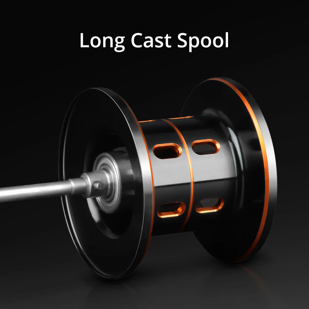 Mejore su experiencia de pesca con el carrete de fundición largo