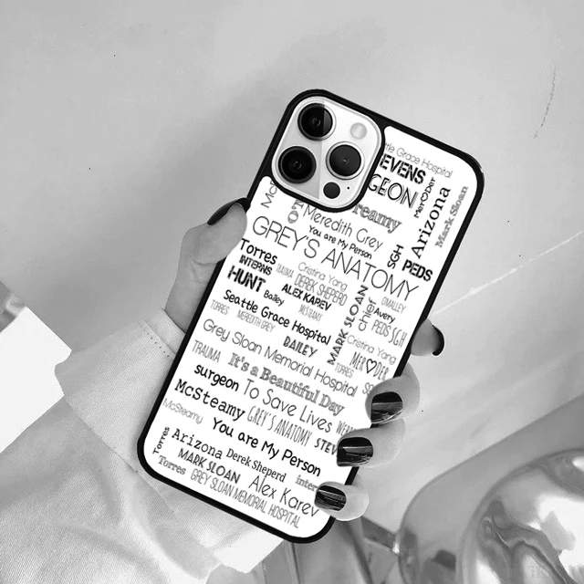 Funda iPhone tema Grey's Anatomy