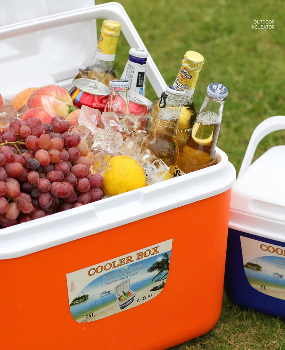 Caja de pesca enfriadora para pícnic al aire libre, 5L, 8L, 13L, multifuncional, gran capacidad, duradera, para sentarse para peces vivos, senderismo, Camping, cesta - imagen 5