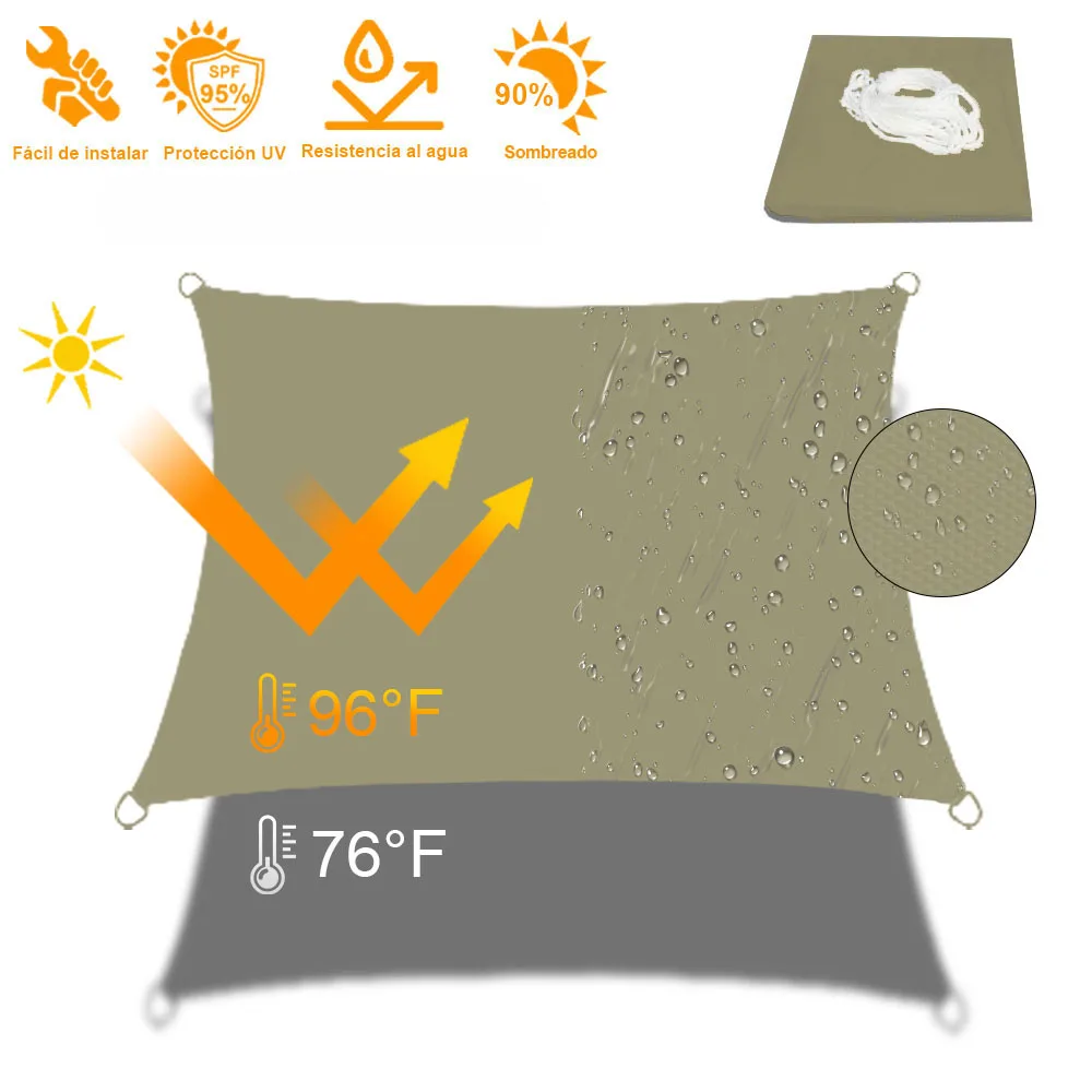 Representación gráfica de un parasol o parasol, que es un accesorio del automóvil que se utiliza para proteger el interior del vehículo de la luz solar directa. La sombrilla se muestra en posición plegada, con un asa en la parte superior para colgarla en el parabrisas del coche.