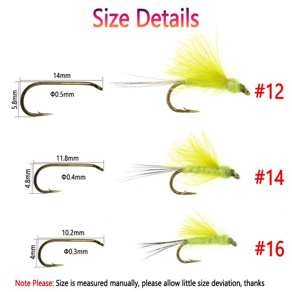 Moscas secas CDC Bimoo – Plumas con púa para trucha y grayling - imagen 3